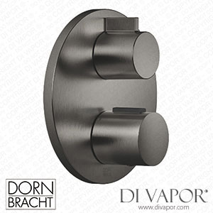 Dornbracht Series Specific Concealed Thermostat with One Function Volume Control - Brushed Dark Platinum 36 425 970-99 Spare Parts