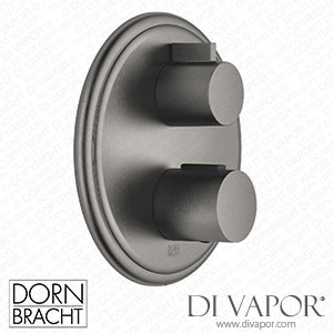 Dornbracht Madison Concealed Thermostat with One Function Volume Control - Brushed Dark Platinum 36 425 977-99 Spare Parts
