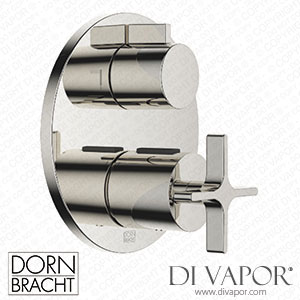 Dornbracht Vaia Concealed Thermostat with Two Function Volume Control - Platinum 36 426 809-08 Spare Parts