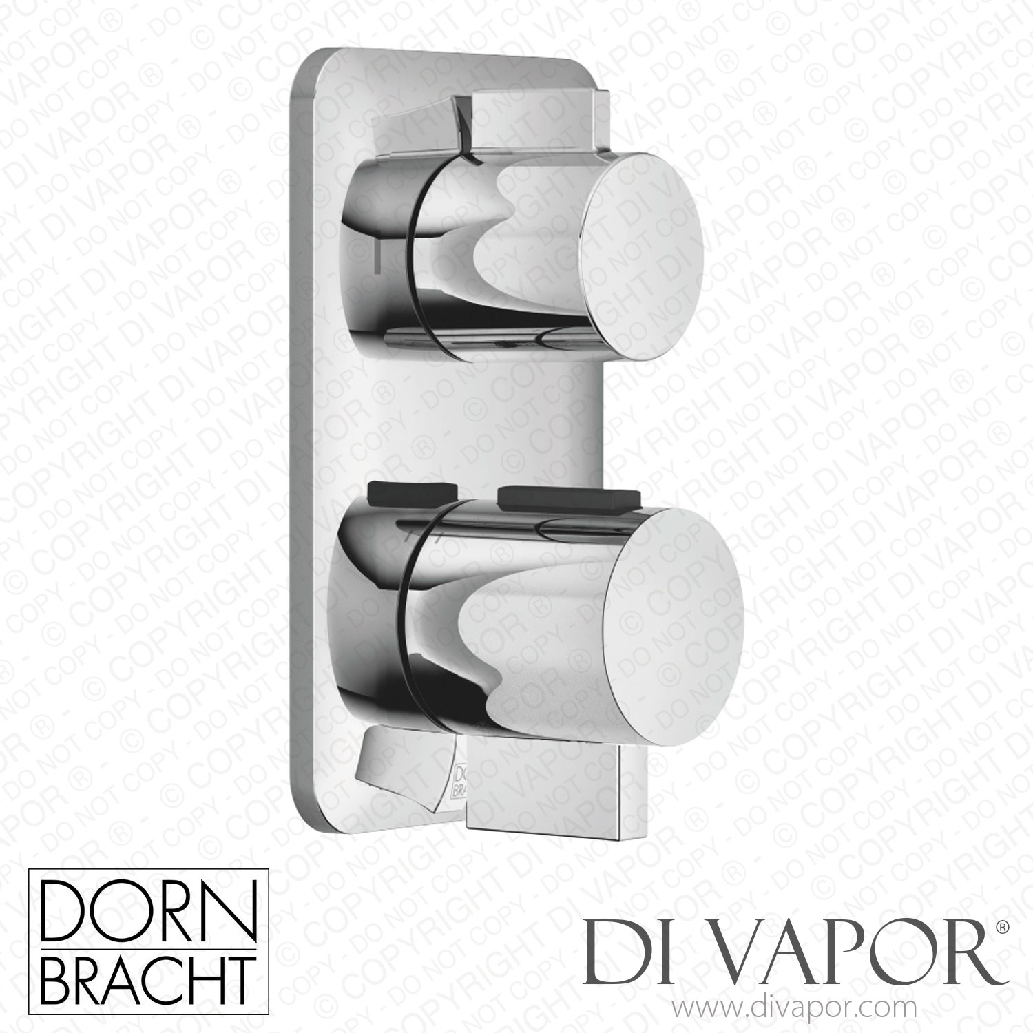 Dornbracht Liss? Concealed Thermostat with TwoWay Volume Control