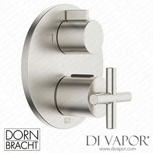Dornbracht Tara Concealed Thermostat with Two Function Volume Control - Brushed Platinum 36 426 892-06 Spare Parts