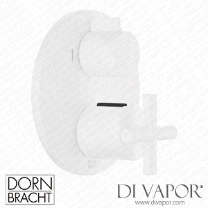 Dornbracht Tara Concealed Thermostat with Two Function Volume Control - Matte White 36 426 892-10 Spare Parts