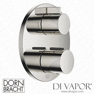Dornbracht Series Specific Concealed Thermostat with Two Function Volume Control - Platinum 36 426 970-08 Spare Parts