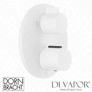 Dornbracht Series Specific Concealed Thermostat with Two Function Volume Control - Matte White 36 426 970-10 Spare Parts