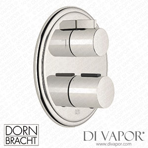 Dornbracht Madison Concealed Thermostat with Two Function Volume Control - Platinum 36 426 977-08 Spare Parts