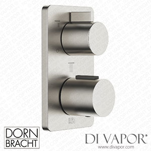 Dornbracht Lulu Concealed Thermostat with Three Function Volume Control - Brushed Platinum 36 427 710-06 Spare Parts