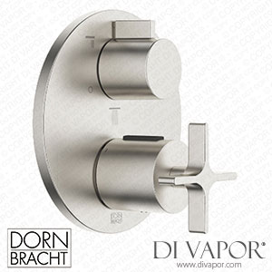 Dornbracht Vaia Concealed Thermostat with Three Function Volume Control - Brushed Platinum 36 427 809-06 Spare Parts