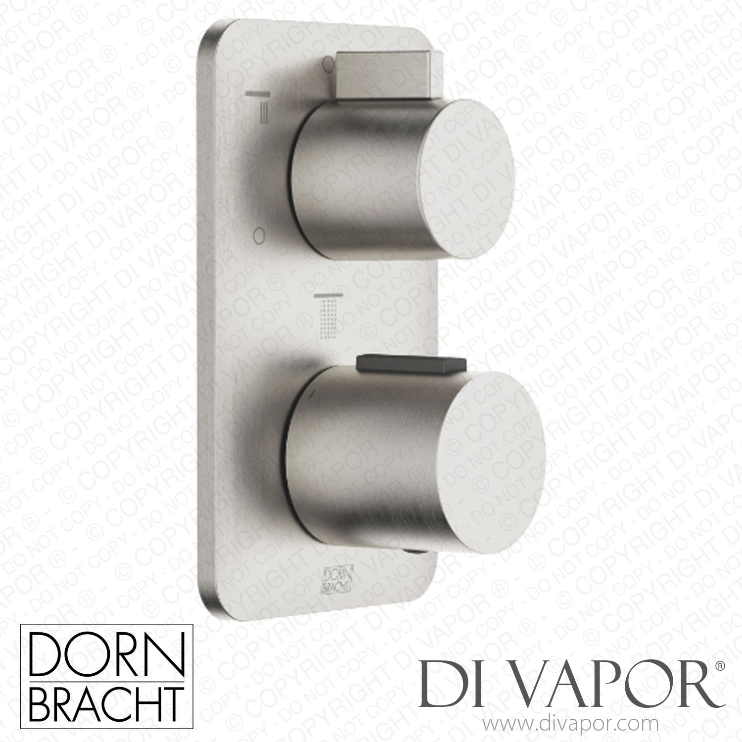 Dornbracht Liss? Concealed Thermostat with Three Function Volume