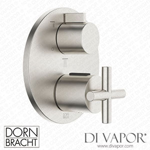 Dornbracht Tara Concealed Thermostat with Three Function Volume Control - Brushed Platinum 36 427 892-06 Spare Parts
