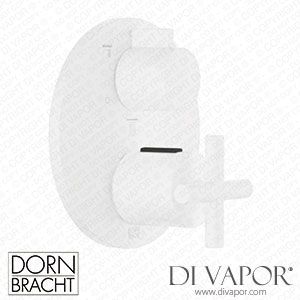 Dornbracht Tara Concealed Thermostat with Three Function Volume Control - Matte White 36 427 892-10 Spare Parts