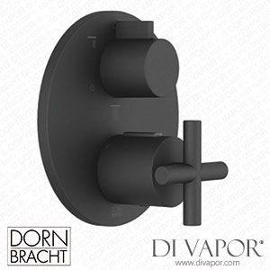 Dornbracht Tara Concealed Thermostat with Three Function Volume Control - Matte Black 36 427 892-33 Spare Parts