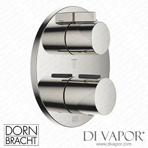Dornbracht Series Specific Concealed Thermostat with Three Function Volume Control - Platinum 36 427 970-08 Spare Parts