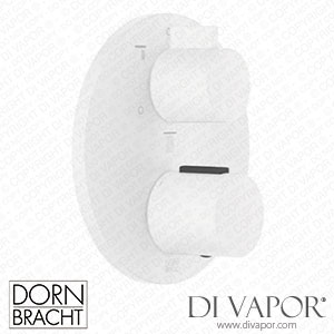 Dornbracht Series Specific Concealed Thermostat with Three Function Volume Control - Matte White 36 427 970-10 Spare Parts