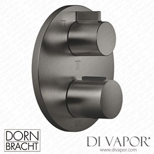 Dornbracht Series Specific Concealed Thermostat with Three Function Volume Control - Brushed Dark Platinum 36 427 970-99 Spare Parts
