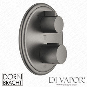 Dornbracht Madison Concealed Thermostat with Three Function Volume Control - Brushed Dark Platinum 36 427 977-99 Spare Parts