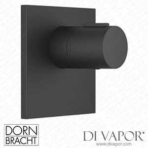 Dornbracht Series Specific xTool Concealed Thermostat without Volume Control 1/2 - Matte Black 36 501 780-33 Spare Parts