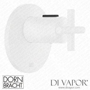 Dornbracht Tara xTool Concealed Thermostat without Volume Control 1/2 - Matte White 36 501 892-10 Spare Parts