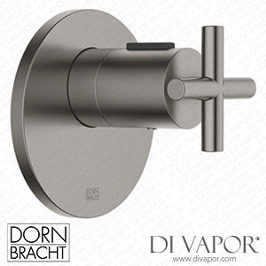 Dornbracht Tara xTool Concealed Thermostat without Volume Control 1/2 - Brushed Dark Platinum 36 501 892-99 Spare Parts