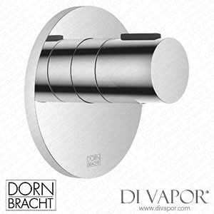 Dornbracht Series Specific xTool Concealed Thermostat without Volume Control 1/2 - Chrome 36 501 979-00 Spare Parts