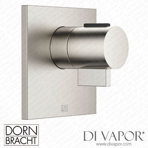 Dornbracht Series Specific xTool Concealed Thermostat without Volume Control 1/2 - Brushed Platinum 36 501 985-06 Spare Parts