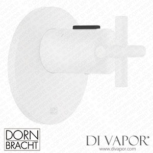 Dornbracht Tara xTool Concealed Thermostat without Volume Control 3/4 - Matte White 36 503 892-10 Spare Parts