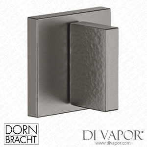 Dornbracht Mem Wall Valve Clockwise Closing 1/2 - Brushed Dark Platinum 36 604 782-99 Spare Parts