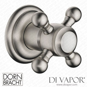 Dornbracht Madison Wall Valve Clockwise Closing 1/2 - Brushed Platinum 36 607 361-06 Spare Parts