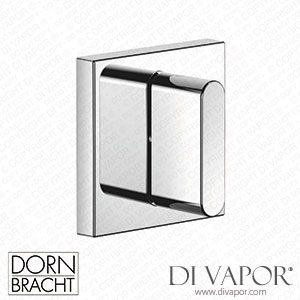 Dornbracht Cl.1 Volume Control Clockwise-Closing 1/2 - Chrome 36 607 705-00 Spare Parts