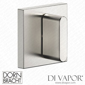 Dornbracht Cl.1 Wall Valve Clockwise Closing 1/2 - Brushed Platinum 36 607 705-06 Spare Parts