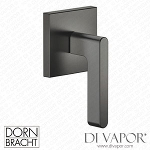 Dornbracht Series Specific Wall Valve Clockwise Closing 1/2 - Brushed Dark Platinum 36 607 715-99 Spare Parts