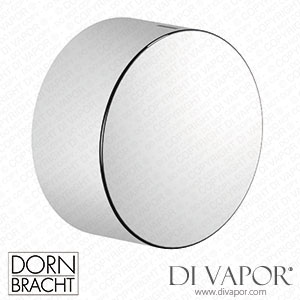 Dornbracht Series Specific Volume Control Counter-Clockwise Closing Hot 1/2 - Chrome 36 607 742-00 Spare Parts