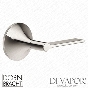 Dornbracht Vaia Wall Valve Clockwise Closing 1/2 - Platinum 36 607 819-08 Spare Parts