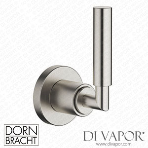 Dornbracht Tara Wall Valve Clockwise Closing 1/2 - Brushed Platinum 36 607 882-06 Spare Parts