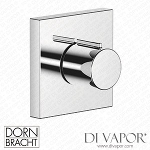 Dornbracht Symetrics Volume Control Counter-Clockwise Closing 1/2 - Chrome 36 607 980-00 Spare Parts