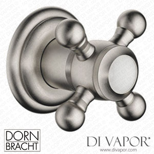 Dornbracht Madison Wall Valve Clockwise Closing 3/4 - Brushed Platinum 36 608 361-06 Spare Parts