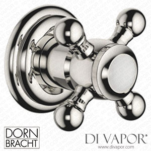 Dornbracht Madison Wall Valve Clockwise Closing 3/4 - Platinum 36 608 361-08 Spare Parts