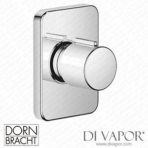Dornbracht Lulu Volume Control Clockwise-Closing 3/4 - Chrome 36 608 710-00 Spare Parts