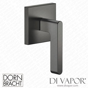 Dornbracht Series Specific Wall Valve Clockwise Closing 3/4 - Brushed Dark Platinum 36 608 715-99 Spare Parts
