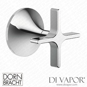 Dornbracht Vaia Volume Control Clockwise-Closing 3/4 - Chrome 36 608 809-00 Spare Parts