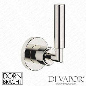 Dornbracht Tara Wall Valve Clockwise Closing 3/4 - Platinum 36 608 882-08 Spare Parts