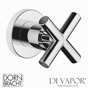 Dornbracht Tara Volume Control Clockwise-Closing 3/4 - Chrome 36 608 892-00 Spare Parts
