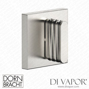 Dornbracht Cl.1 Wall Valve Clockwise Closing Cold 1/2 - Brushed Platinum 36 617 706-06 Spare Parts
