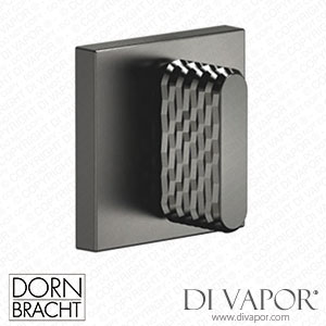 Dornbracht Cl.1 Wall Valve Clockwise Closing Cold 1/2 - Brushed Dark Platinum 36 627 706-99 Spare Parts