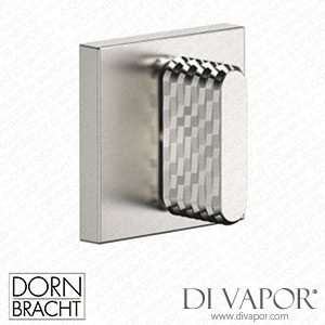 Dornbracht Cl.1 Wall Valve Clockwise Closing 3/4 - Brushed Platinum 36 628 705-06 Spare Parts