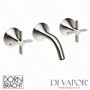 Dornbracht Vaia Wall-Mounted Basin Mixer without Pop-Up Waste - Platinum 36 702 809-08 Spare Parts