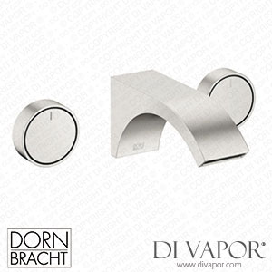 Dornbracht Cyo Wall-Mounted Basin Mixer - Brushed Platinum 36 707 811-06 Spare Parts
