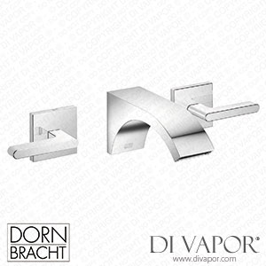 Dornbracht Wall Mounted Three Hole Tap Mixer without Drain 36707821 00 Spare Parts