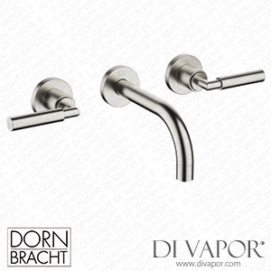 Dornbracht Tara Wall-Mounted Basin Mixer without Pop-Up Waste - Brushed Platinum 36 707 882-06 Spare Parts