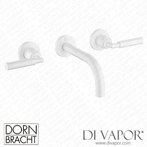 Dornbracht Tara Wall-Mounted Basin Mixer without Pop-Up Waste - Matte White 36 707 882-10 Spare Parts