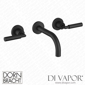 Dornbracht Tara Wall-Mounted Basin Mixer without Pop-Up Waste - Matte Black 36 707 882-33 Spare Parts